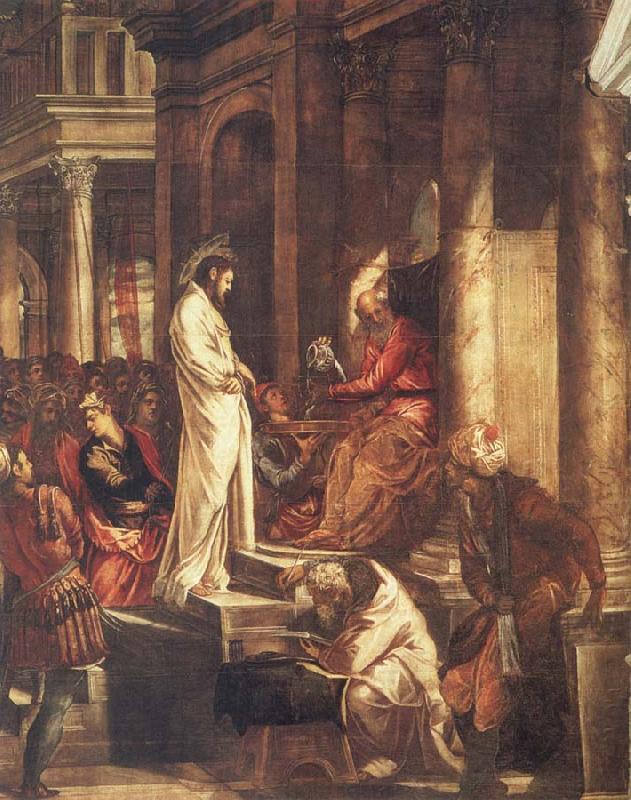 TINTORETTO, Jacopo Christ before Pilate oil painting image